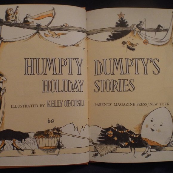 Vintage 1973 Humpty Dumpty's Holiday Stories H/C Book by Kelly Oechsli - Picture 3 of 4